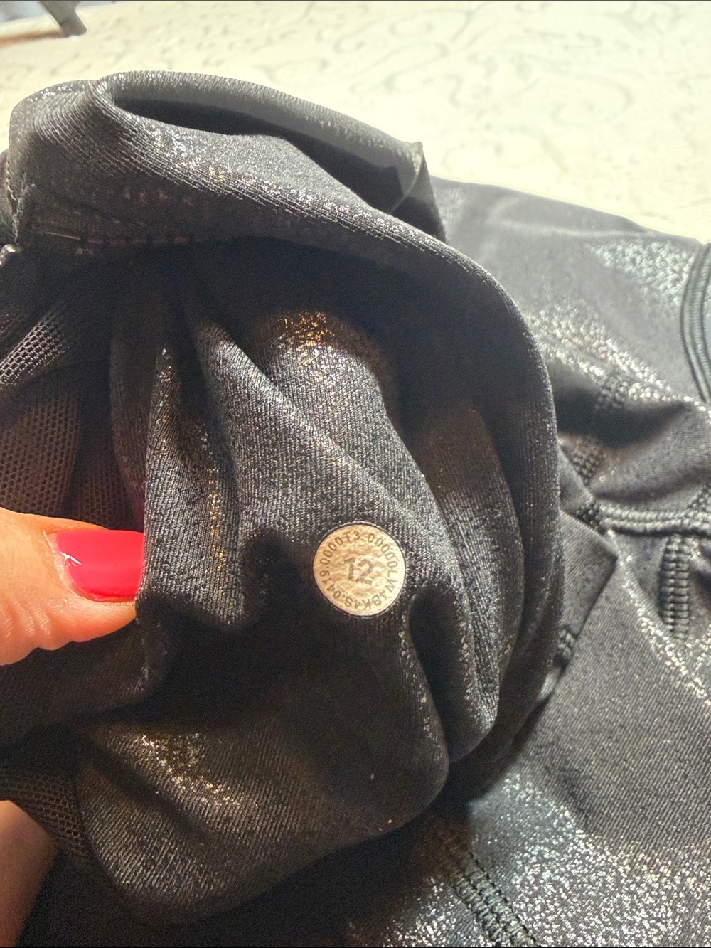 lululemon Define shine Matte Shimmer. Foil. On the Move.  Full-Zip  Jacket. 12 - Picture 11 of 14